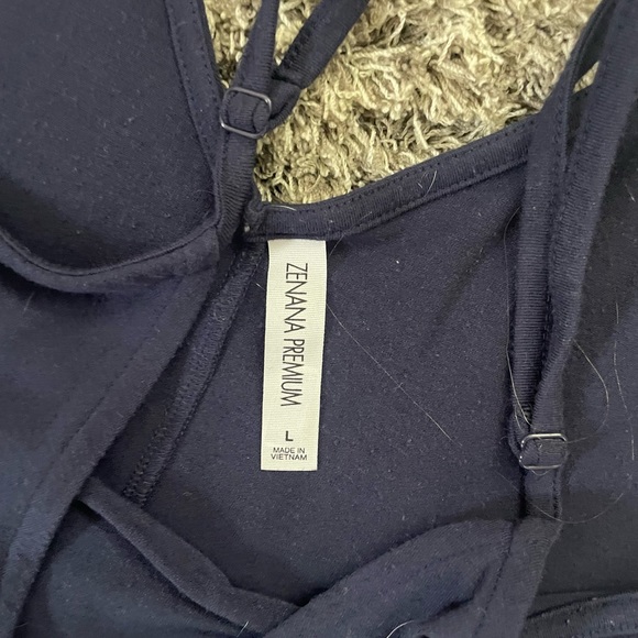 Navy Blue midi dress - Picture 2 of 2